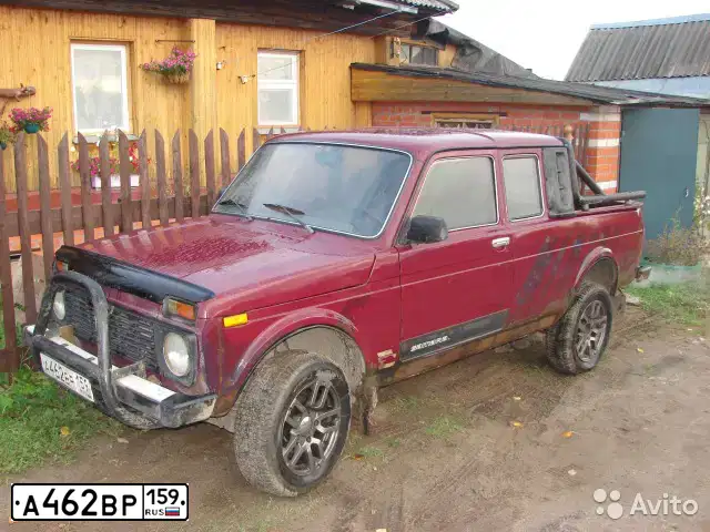 Фото автомобиля LADA 2329 NIVA, 2003 — госномер Р567ВО159. Цвет: ТЕМНО-БОРДОВЫЙ
