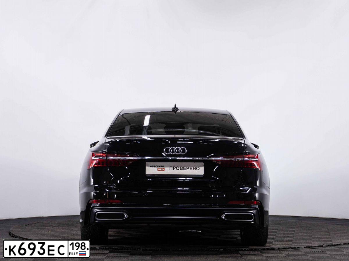 Фото автомобиля AUDI A6, 2021 — госномер Е079ЕС147. Цвет: ЧЕРНЫЙ