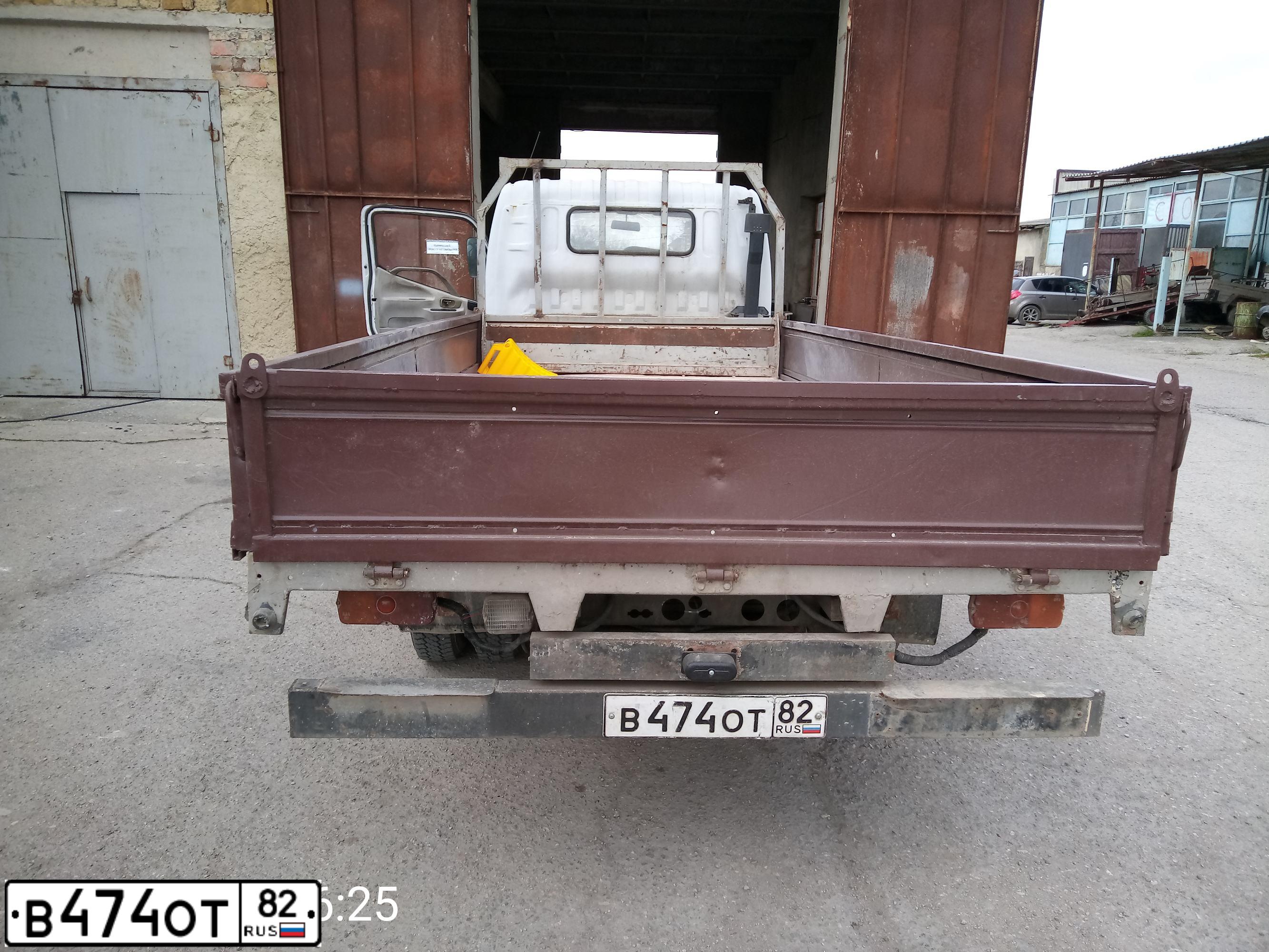 Фото автомобиля МУДАН MD 1043, 2006 — госномер В470ОТ82. Цвет: БЕЛЫЙ