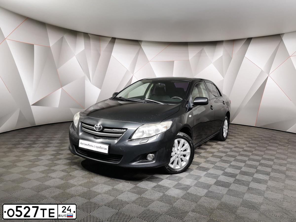 Фото автомобиля TOYOTA COROLLA, 2007 — госномер К567РХ147. Цвет: ЧЕРНЫЙ