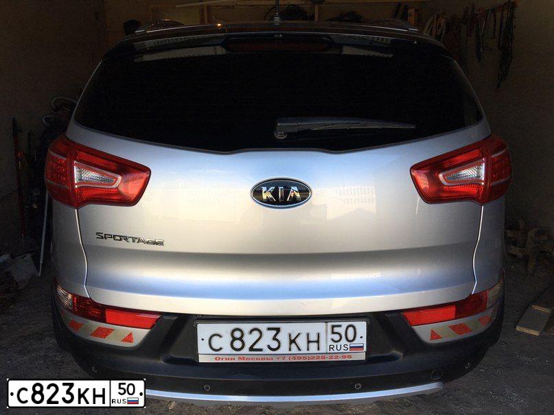 Фото автомобиля KIA SPORTAGE, 2010 — госномер К456ВА126. Цвет: СЕРЕБРИСТЫЙ