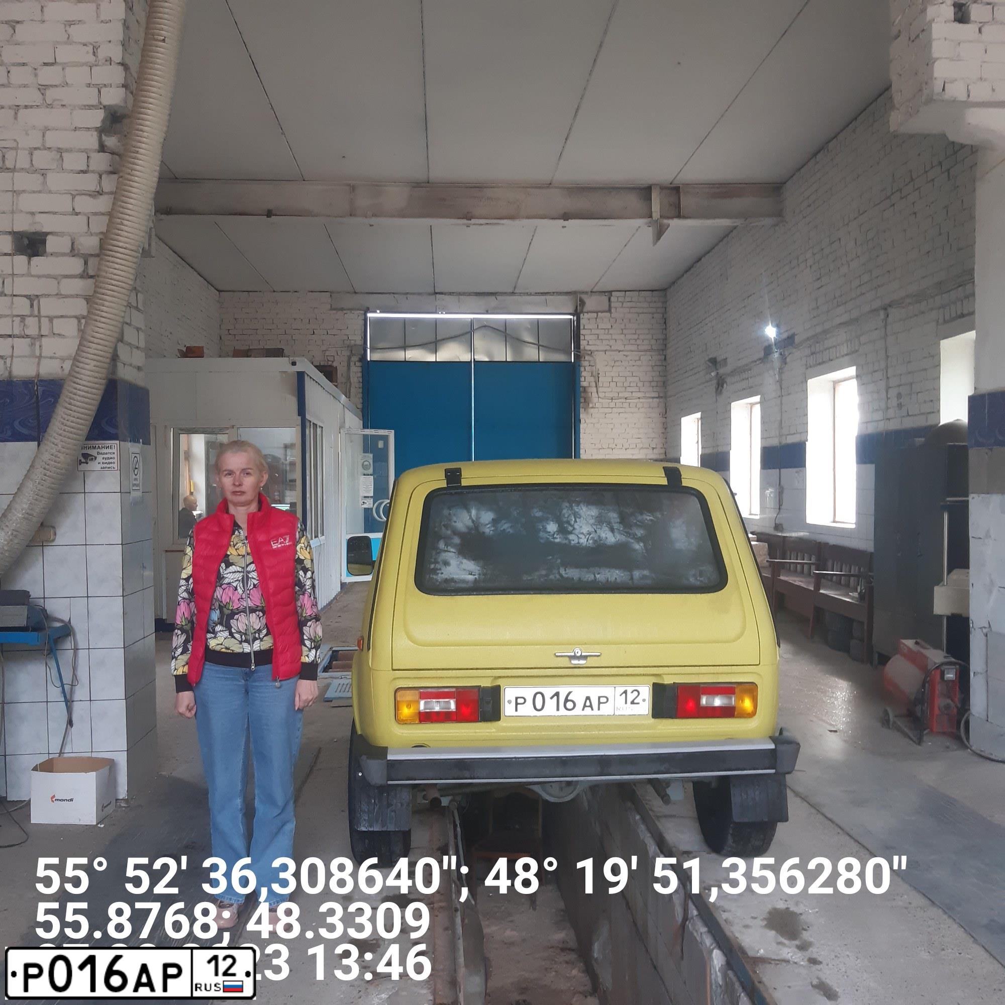 Фото автомобиля LADA NIVA, 1984 — госномер А293ТХ12