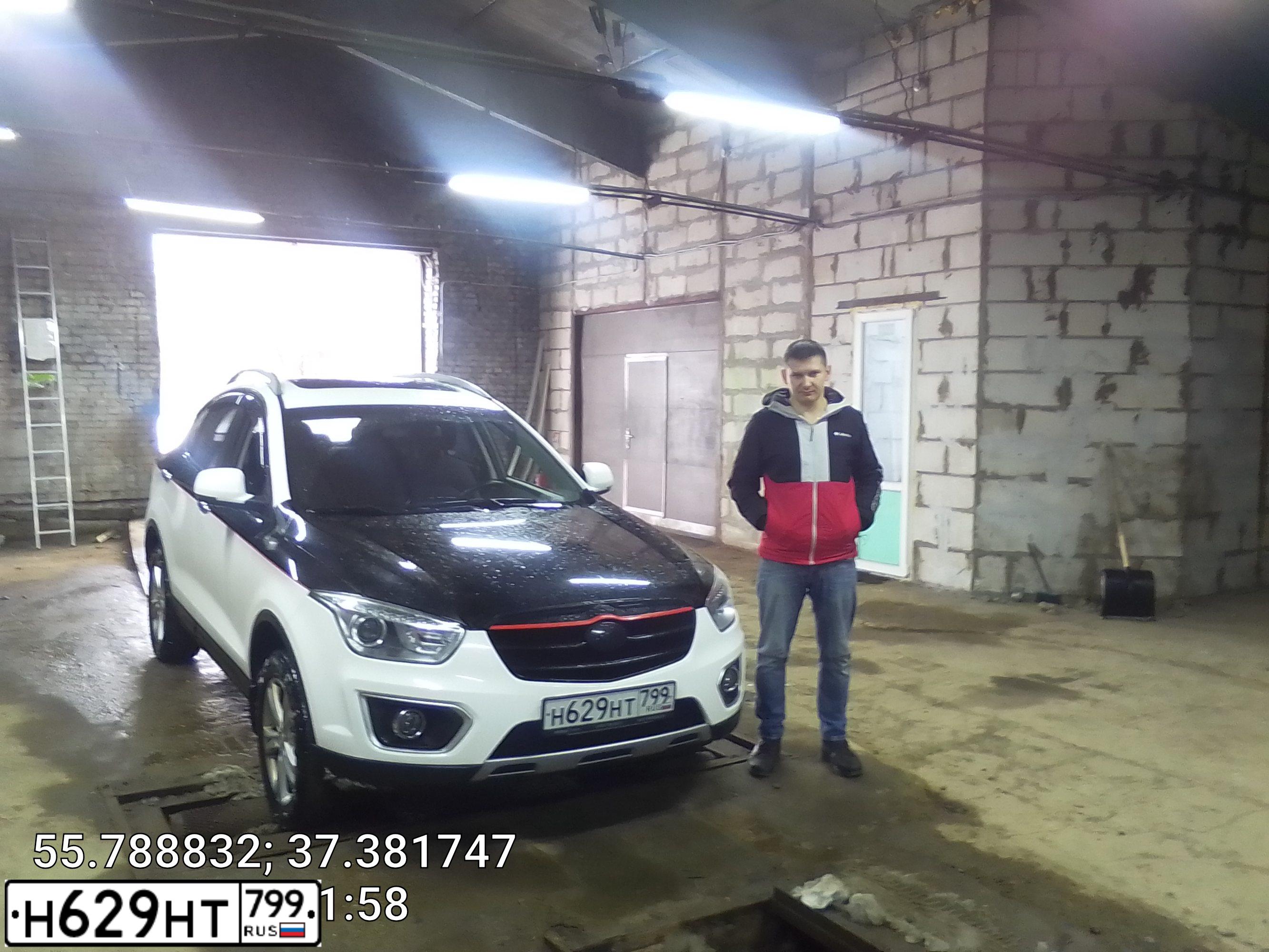 Фото автомобиля FAW BESTURN X80, 2018 — госномер О635ОУ797. Цвет: БЕЛЫЙ ЧЕРНЫЙ