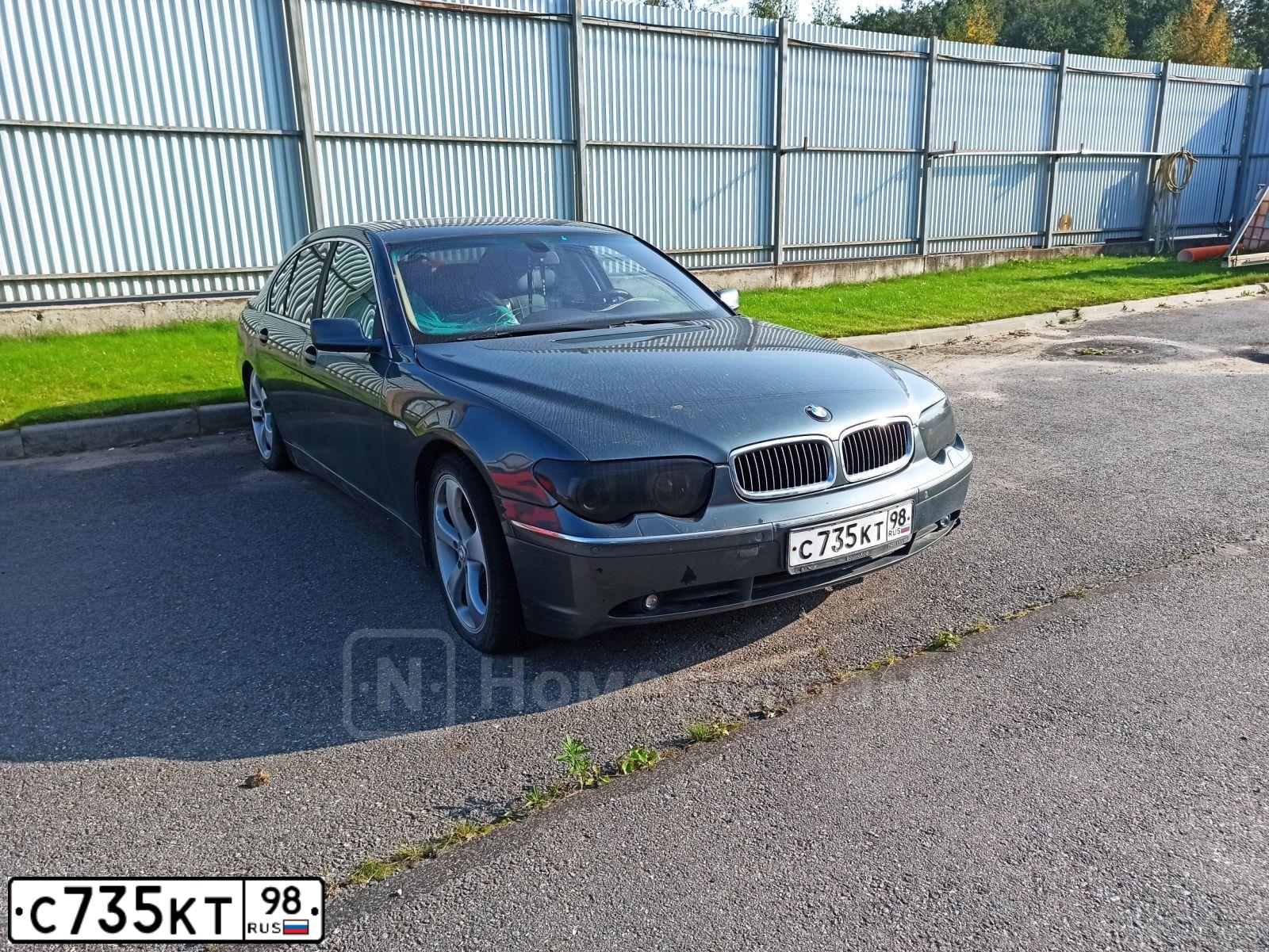 Фото автомобиля BMW SERIE 7, 2002 — госномер С777АМ177