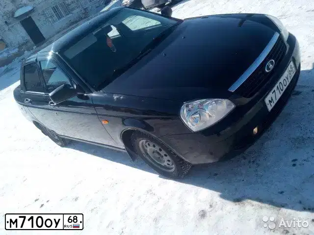 Фото автомобиля LADA PRIORA, 2011 — госномер А973ТУ62. Цвет: Сине-Черный