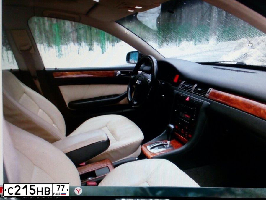 Фото автомобиля AUDI A6, 1999 — госномер С487СХ69. Цвет: ЧЕРНЫЙ