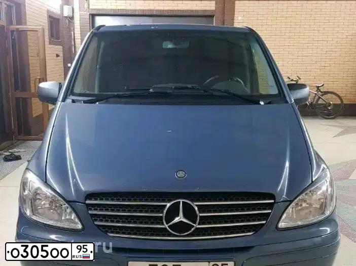 Фото автомобиля MERCEDES VITO, 2010 — госномер О305ОО95. Цвет: СЕРО-ГОЛУБОЙ