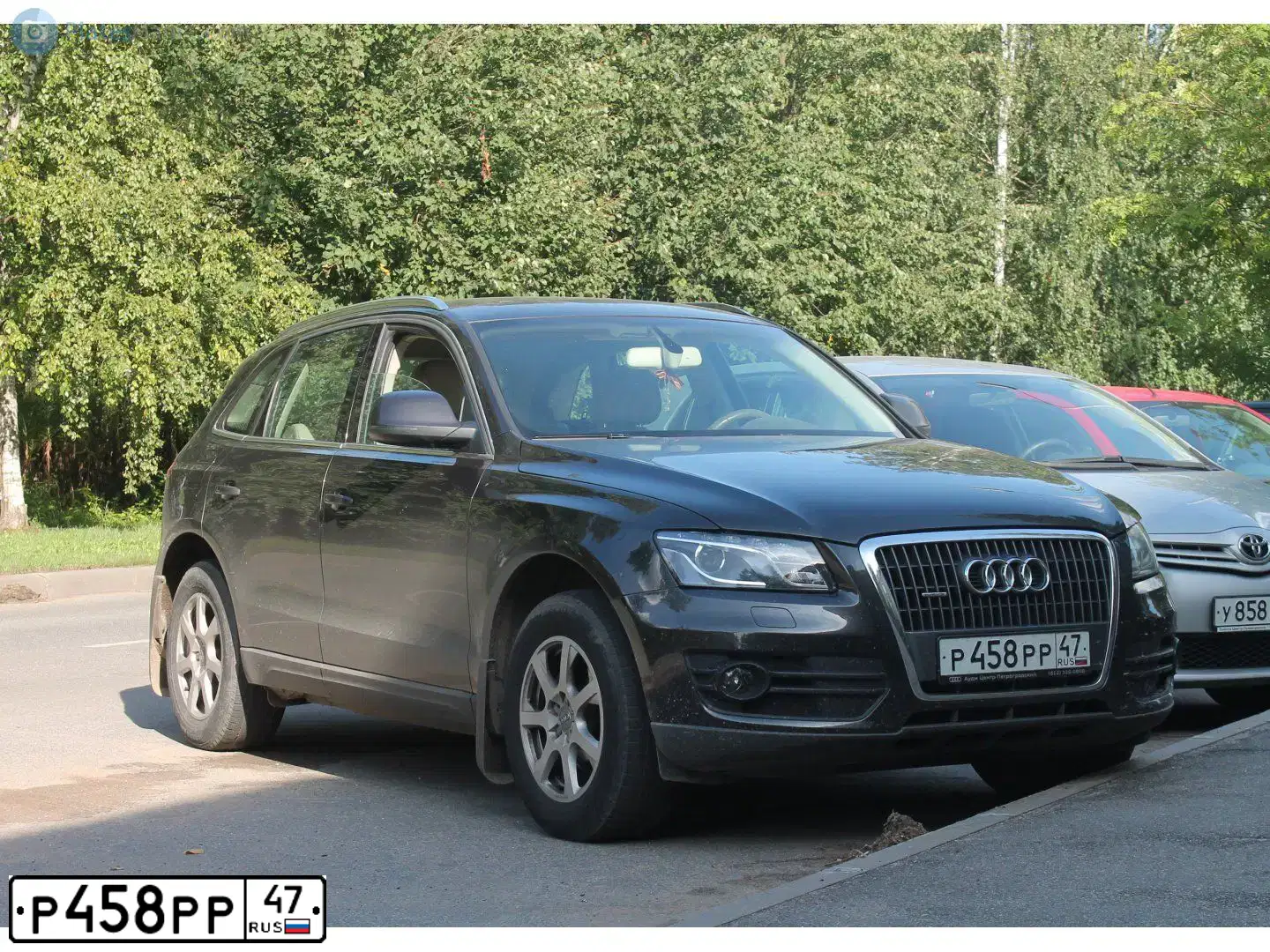 Фото автомобиля AUDI Q5, 2012 — госномер Т783РЕ198
