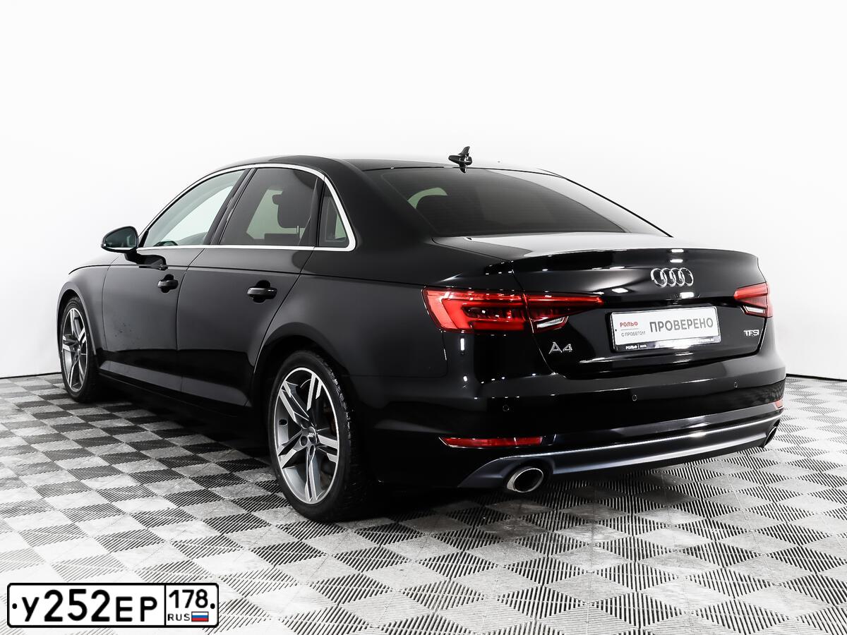 Фото автомобиля AUDI A4, 2015 — госномер У020СА193. Цвет: ЧЕРНЫЙ