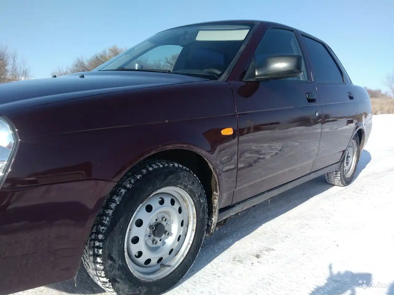 Фото автомобиля LADA 2170 PRIORA, 2008 — госномер Е140НС102. Цвет: ТЕМНО-ВИШНЕВЫЙ