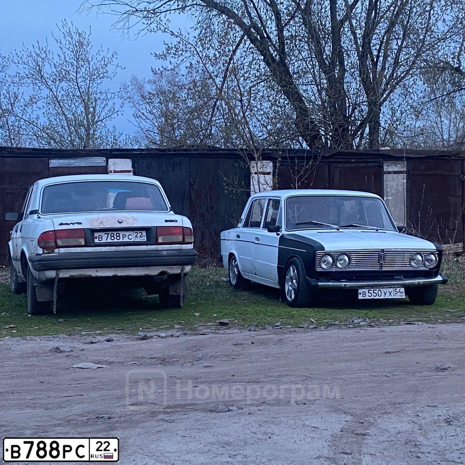 Фото автомобиля GAZ 3110 WOLGA, 1999 — госномер В788РС22. Цвет: Белый