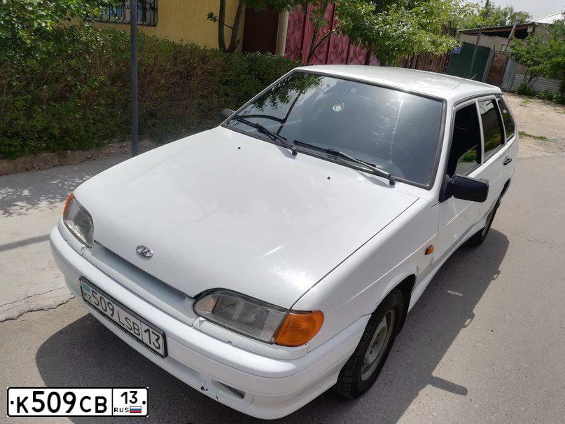 Фото автомобиля MAZDA 3, 2005 — госномер М385КС13. Цвет: ЧЕРНЫЙ