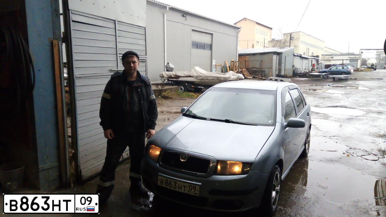 Фото автомобиля SKODA FABIA, 2004 — госномер Т630ЕС76