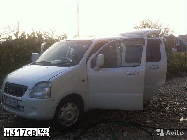 Фото автомобиля SUZUKI WAGON R, 2001 — госномер В220АМ774