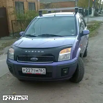 Фото автомобиля FORD FUSION, 2007 — госномер К642РС82. Цвет: СИРЕНЕВЫЙ