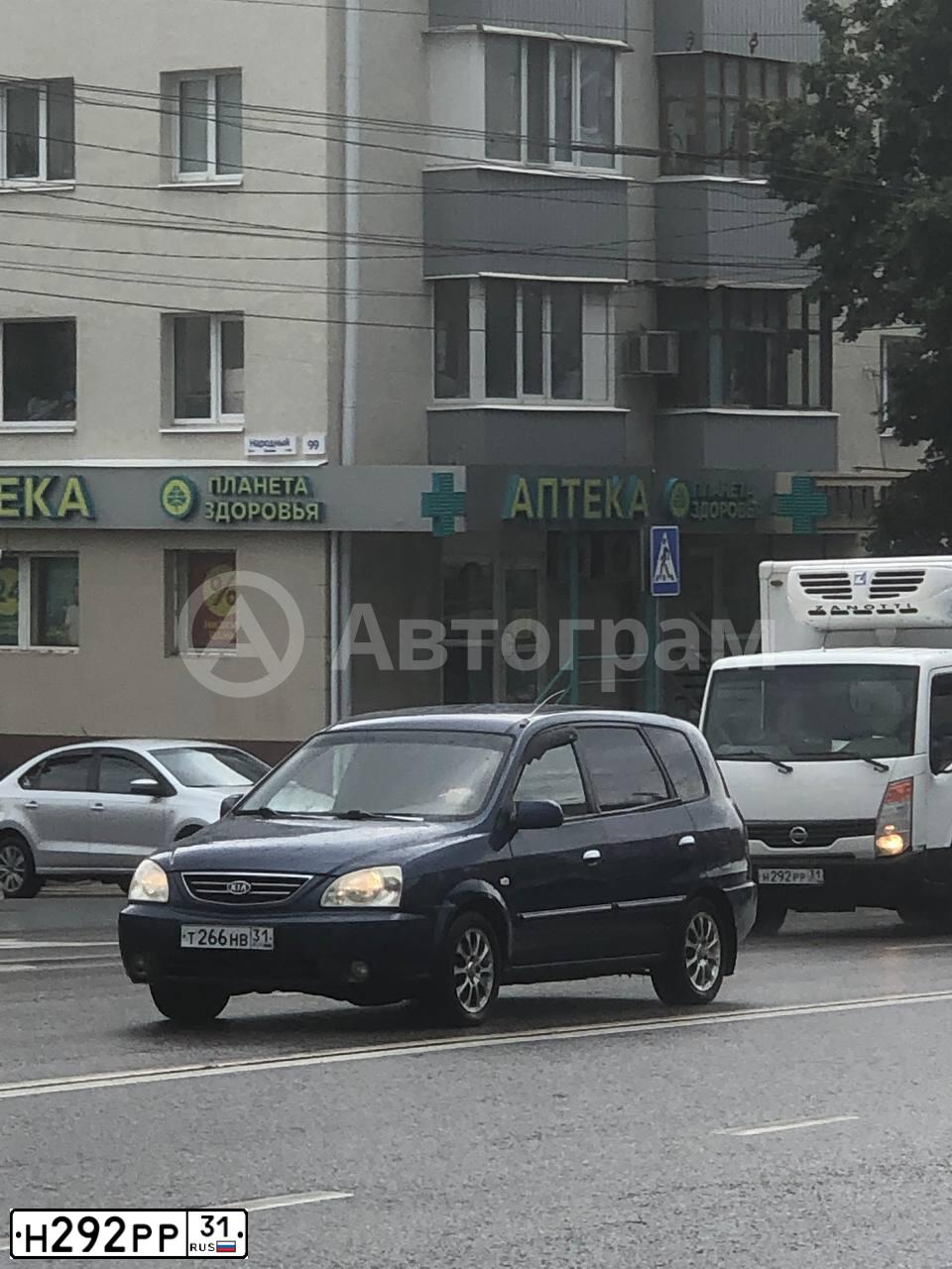Фото автомобиля GAZ 3302 EL, 2006 — госномер Н292РР31. Цвет: БЕЛЫЙ