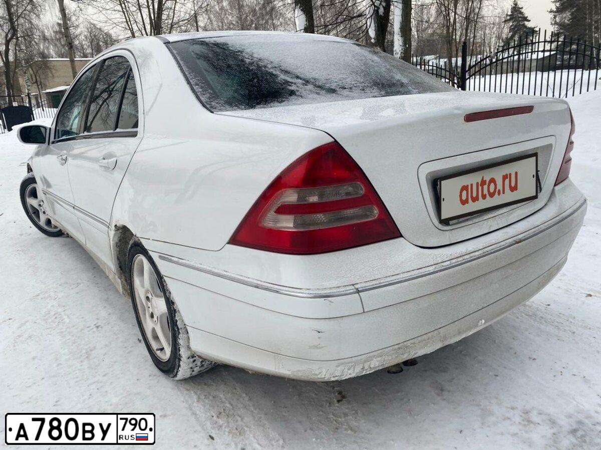 Фото автомобиля MERCEDES BENZ C180, 2000 — госномер Т101ОМ62. Цвет: Белый