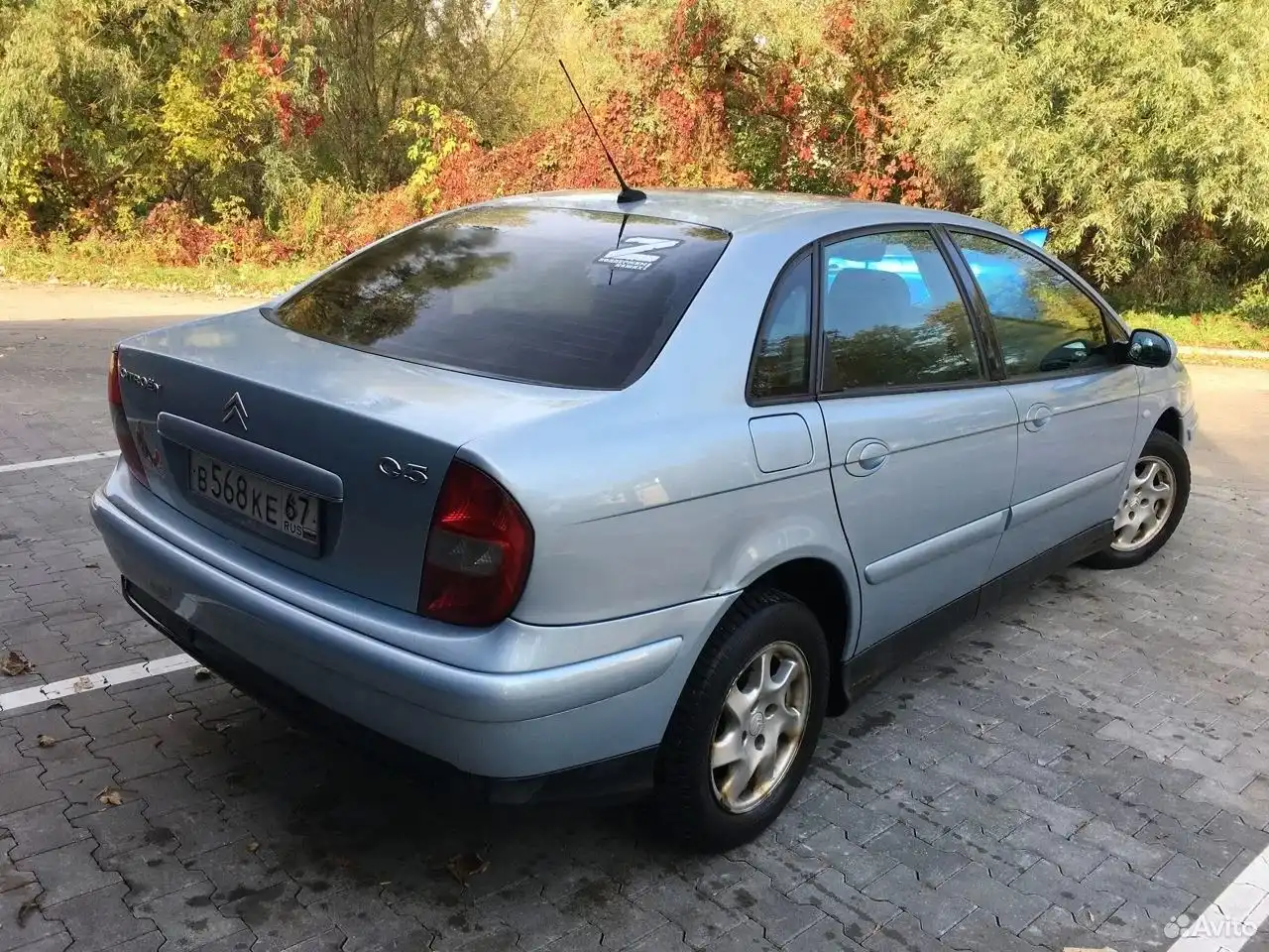 Фото автомобиля CITROEN C5, 2002 — госномер С390СР39. Цвет: Серебристый