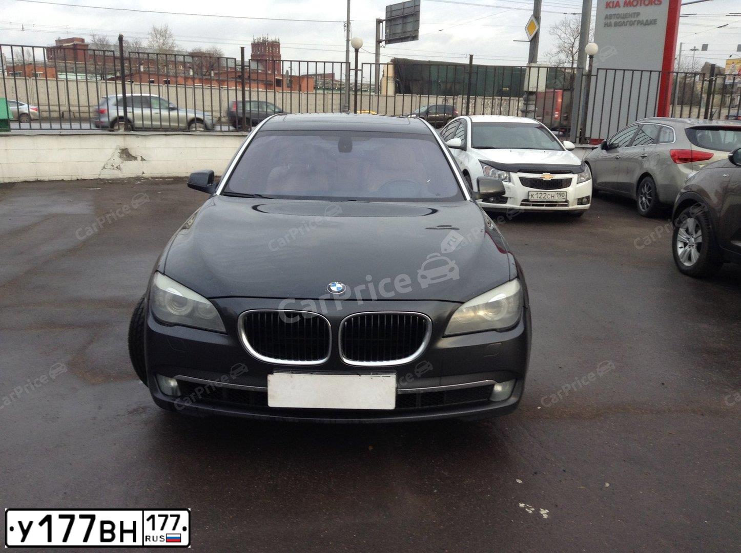 Фото автомобиля BMW SERIE 7, 2008 — госномер С965СС177. Цвет: ТЕМНО-СЕРЫЙ