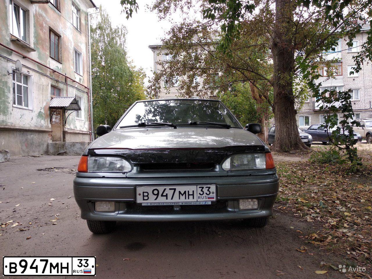 Фото автомобиля LADA 2114 SAMARA, 2007 — госномер Р651ТК33. Цвет: СЕРО-ЗЕЛЕНЫЙ