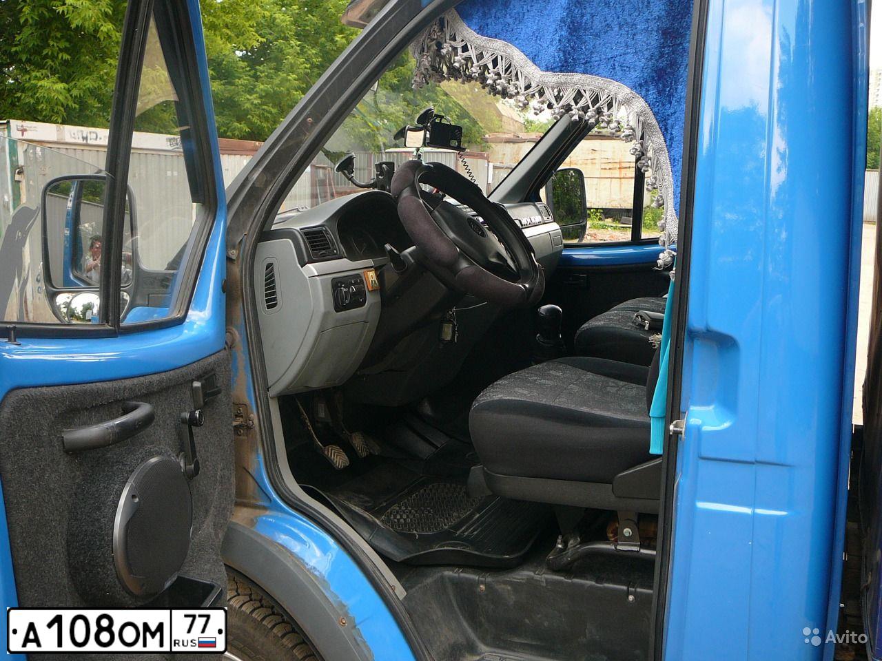 Фото автомобиля GAZ 3302 EL, 2011 — госномер А108ОМ77. Цвет: синий