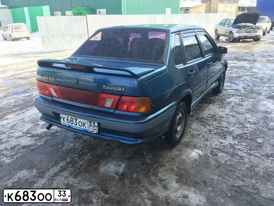 Фото автомобиля LADA 2109 SAMARA, 2001 — госномер О530СА33. Цвет: СЕРЕБРИСТО-ЖЕЛТЫЙ