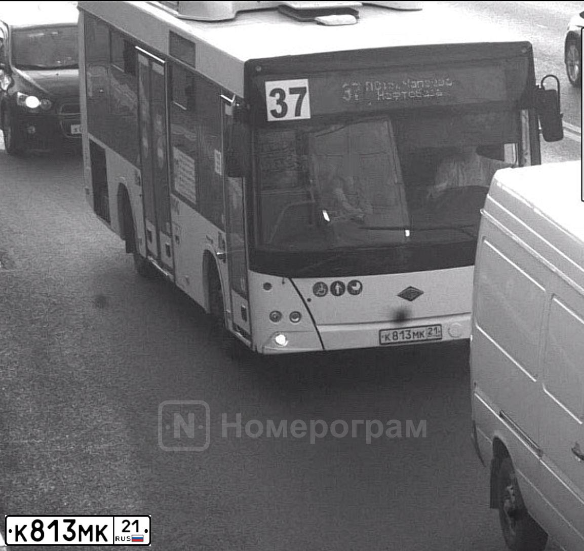 Фото автомобиля LOTOS 206, 2019 — госномер К813МК21. Цвет: БЕЛЫЙ
