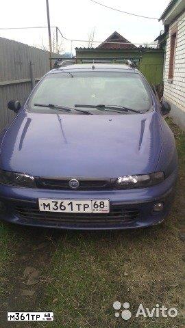 Фото автомобиля FIAT MAREA, 2001 — госномер М361ТР68. Цвет: СИНИЙ