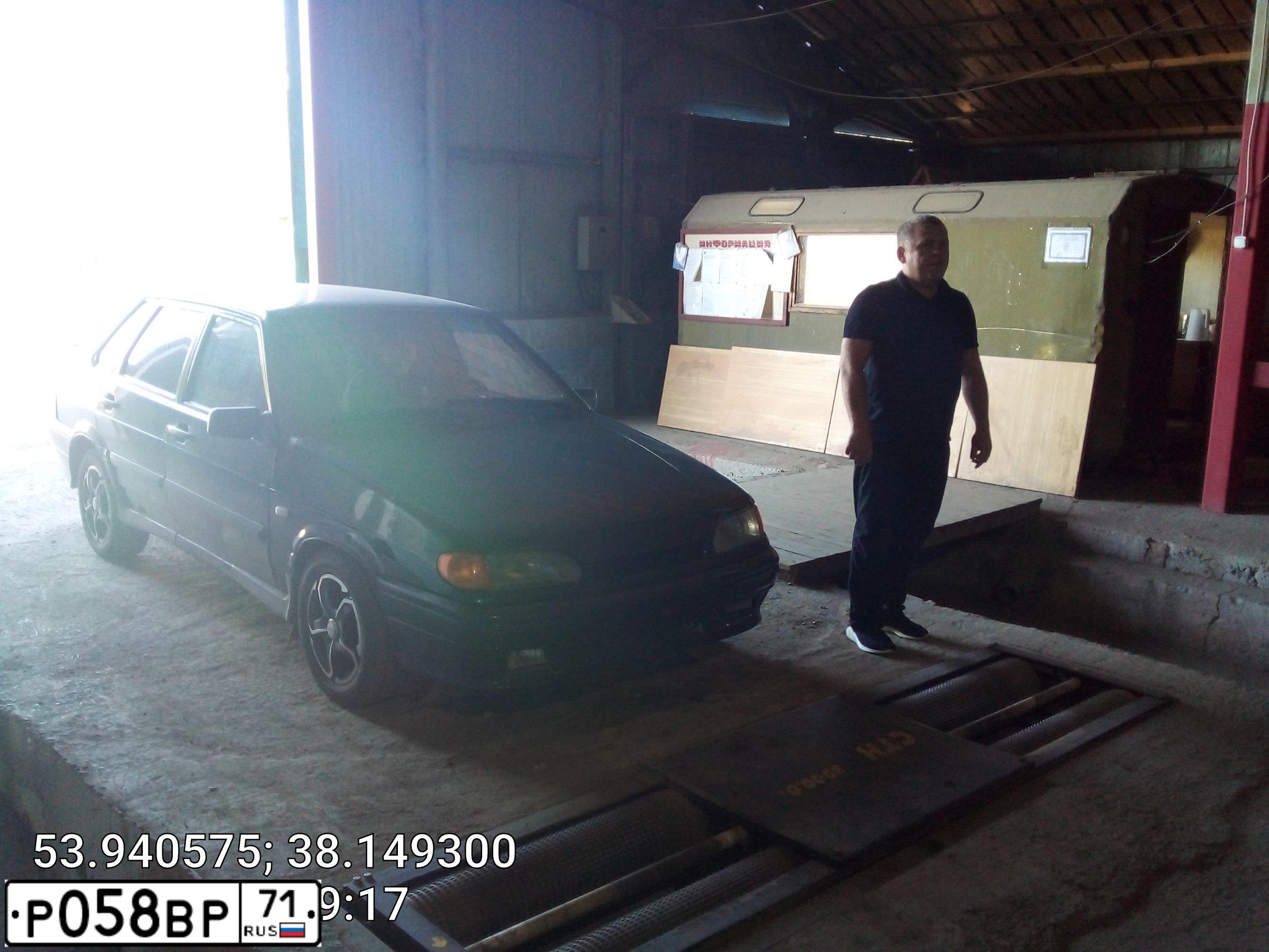 Фото автомобиля LADA 2115, 2008 — госномер О930КО71. Цвет: ГРАФИТОВЫЙ МЕТАЛЛИК