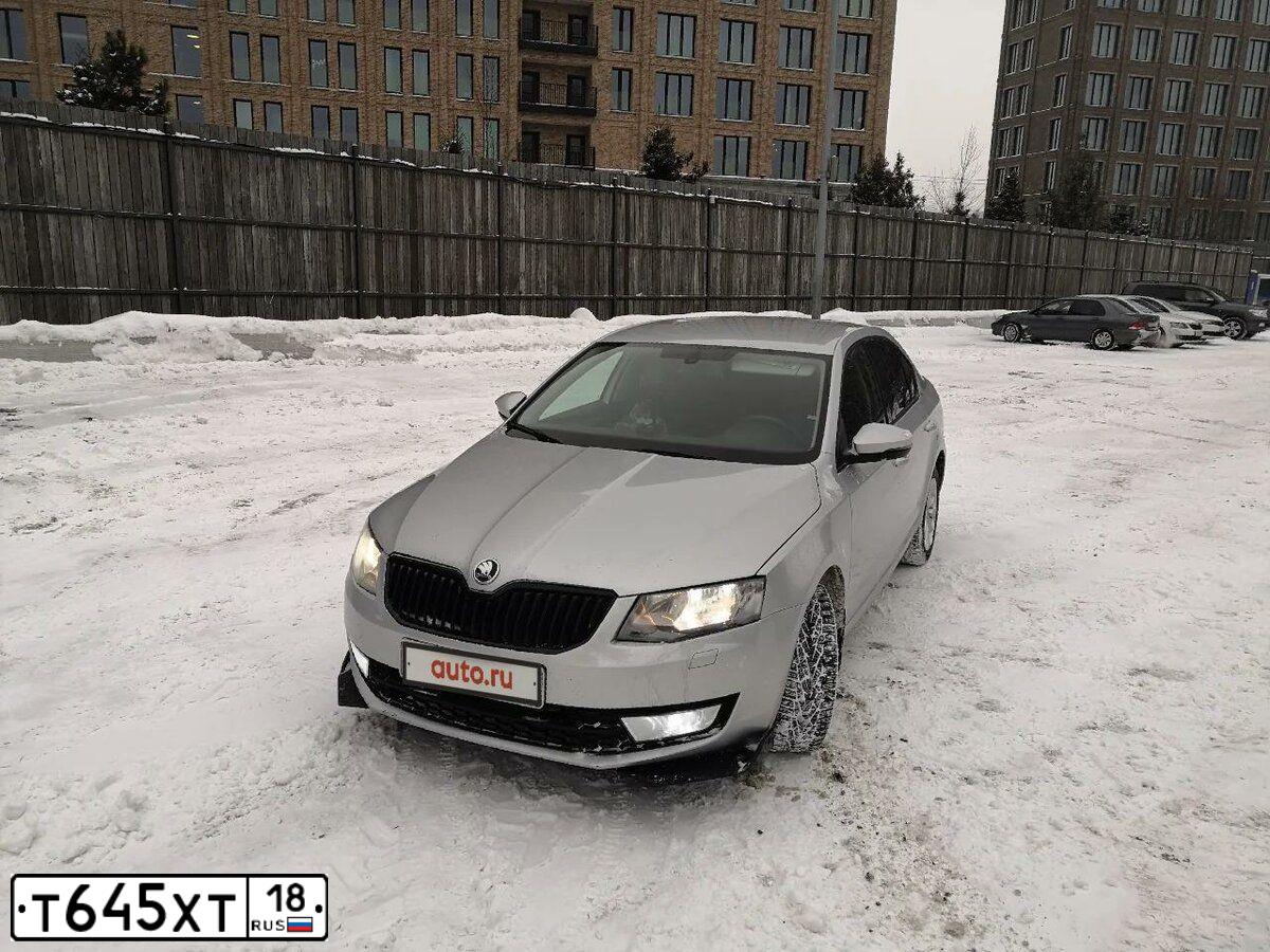 Фото автомобиля SKODA OCTAVIA, 2014 — госномер Е567АС180. Цвет: СЕРЕБРИСТЫЙ