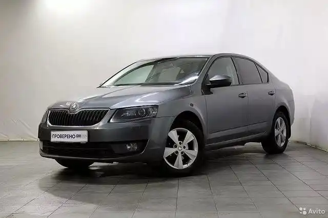 Фото автомобиля SKODA OCTAVIA, 2014 — госномер А842НР57. Цвет: СЕРЫЙ ТЕМНЫЙ
