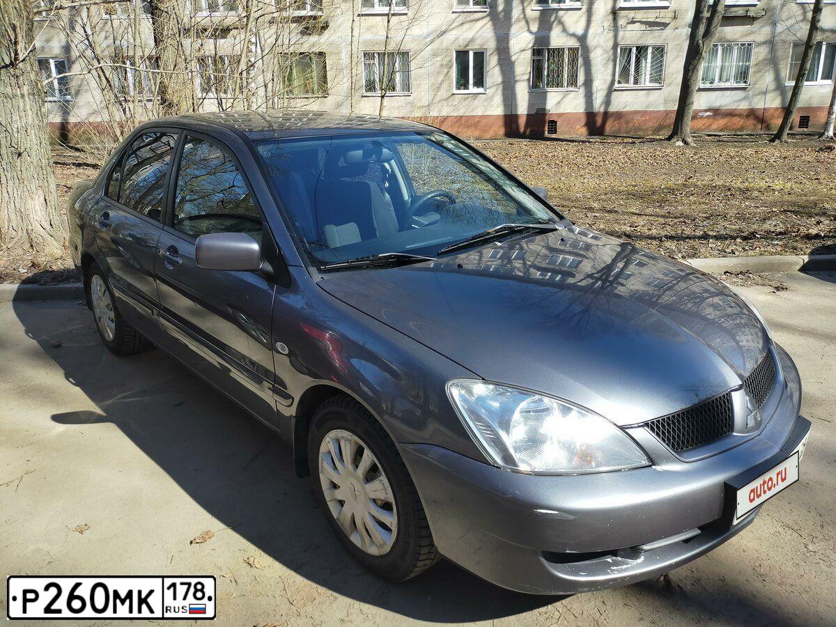 Фото автомобиля MITSUBISHI LANCER, 2006 — госномер А978СЕ147. Цвет: СЕРЫЙ