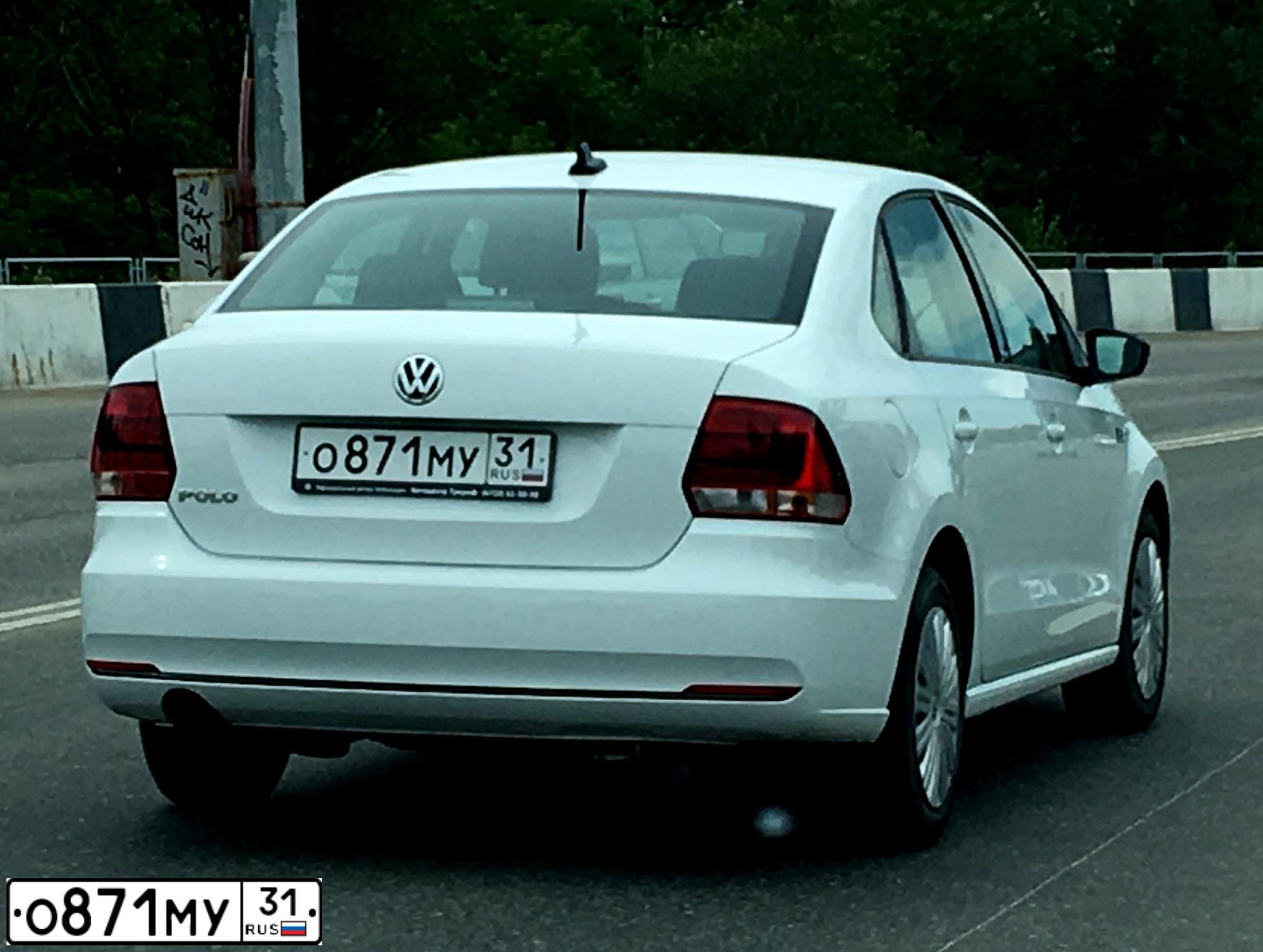 Фото автомобиля VOLKSWAGEN POLO, 2018 — госномер М483ТУ82