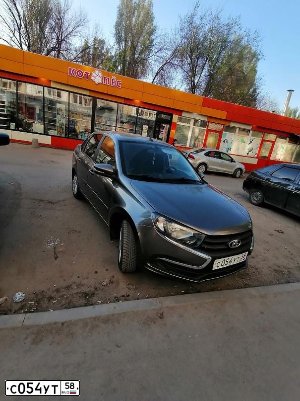 Фото автомобиля LADA 2190 GRANTA, 2019 — госномер С054УТ58