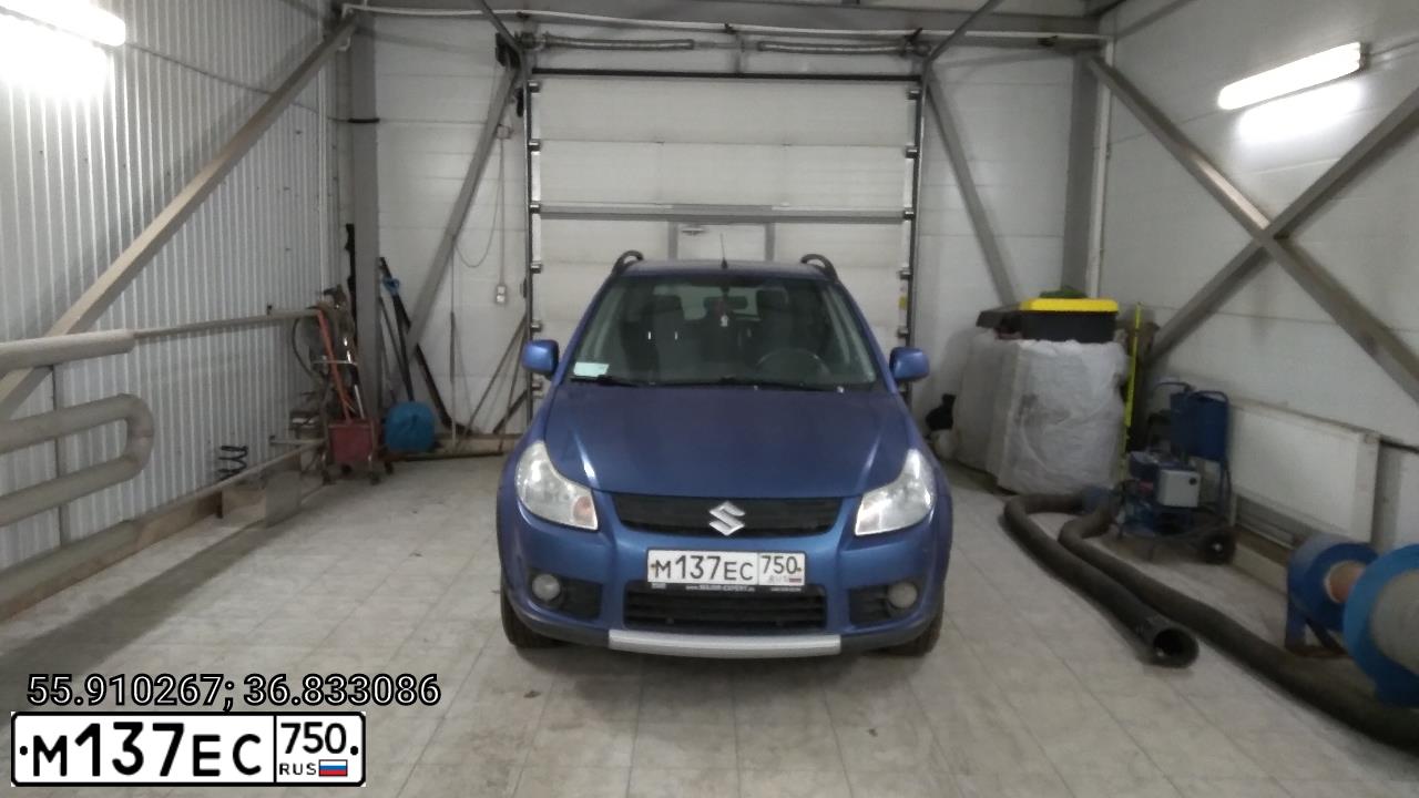 Фото автомобиля SUZUKI /GRAND/ VITARA, 2011 — госномер М283ВМ797. Цвет: СЕРЫЙ