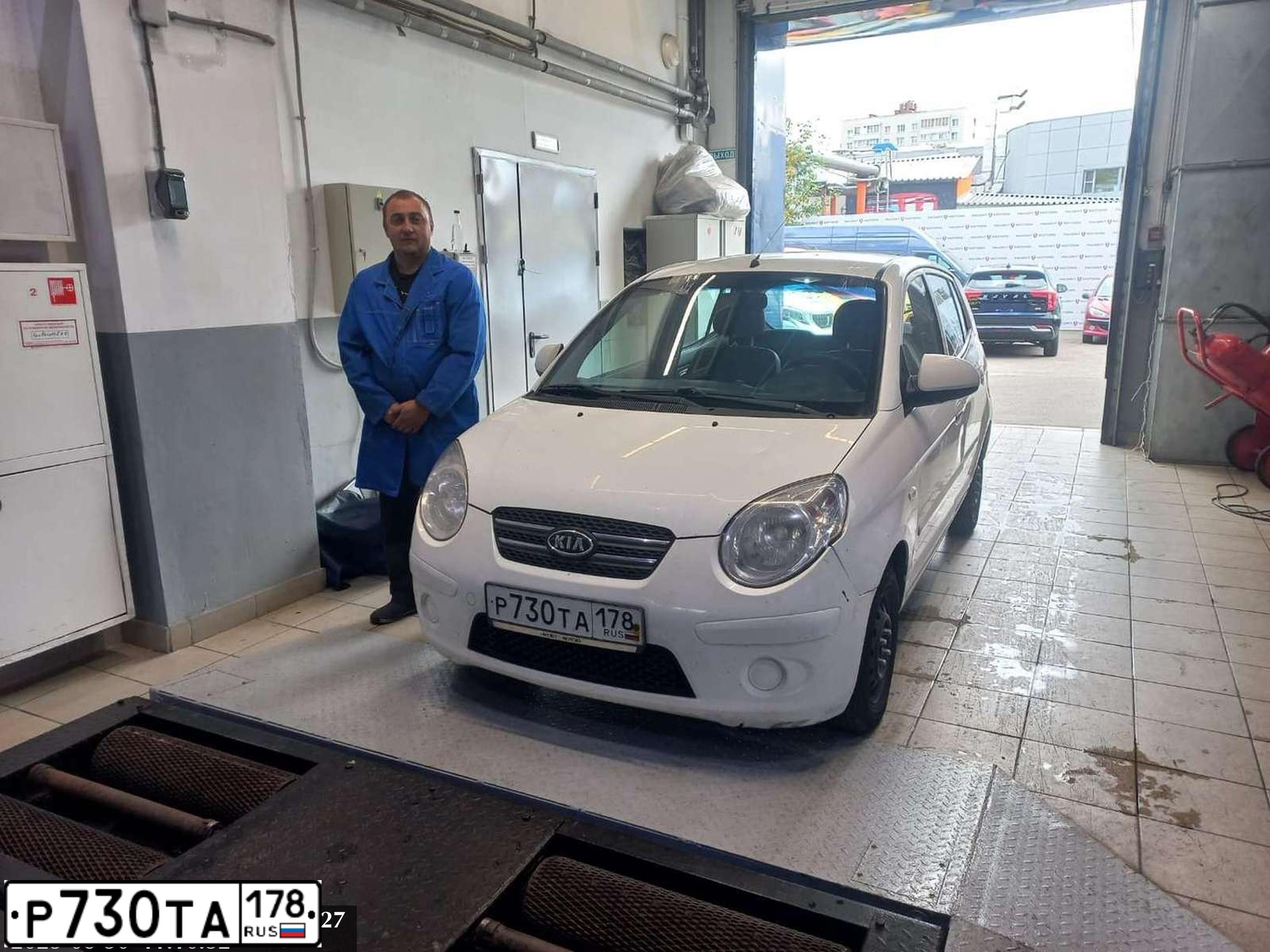 Фото автомобиля KIA PICANTO, 2009 — госномер Н892ТК82