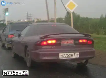 Фото автомобиля FORD PROBE, 1995 — госномер Е652ОН156