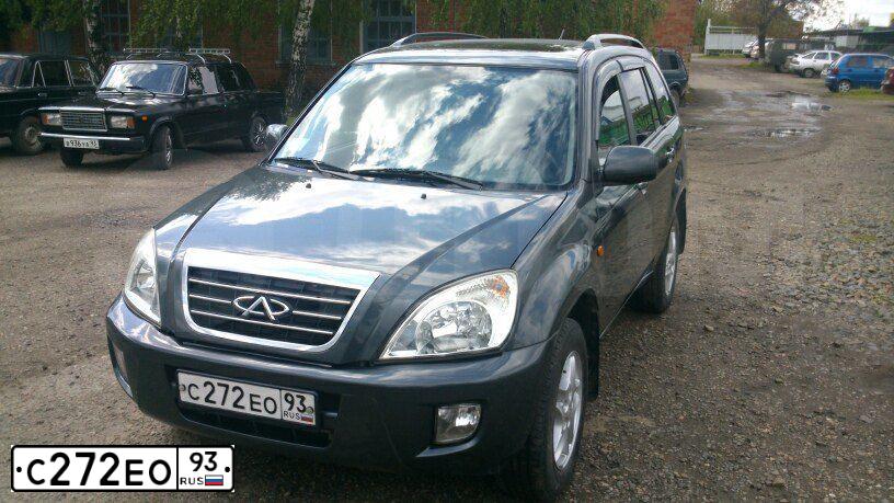 Фото автомобиля TAGAZ TINGO, 2009 — госномер С272ЕО93. Цвет: ТЕМНО-СЕРЫЙ