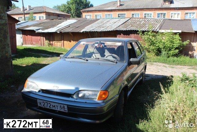 Фото автомобиля LADA 2114 SAMARA, 2007 — госномер К272МТ68. Цвет: средний серо-зеленый металлик