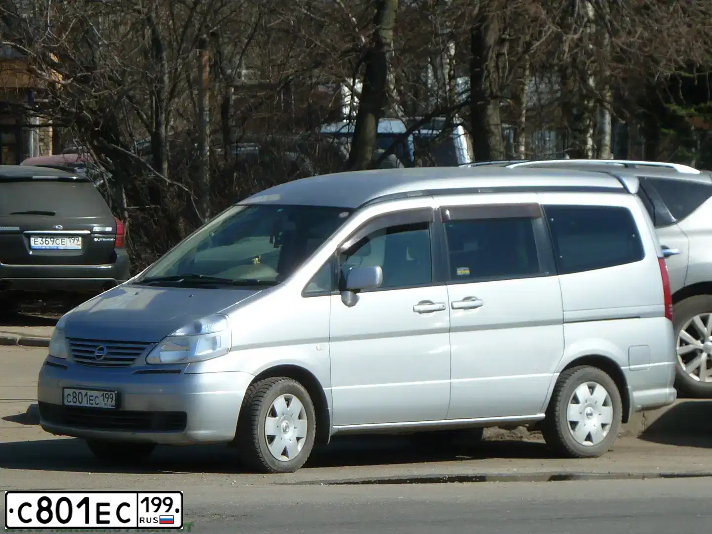 Фото автомобиля NISSAN SERENA, 2002 — госномер С801ЕС199