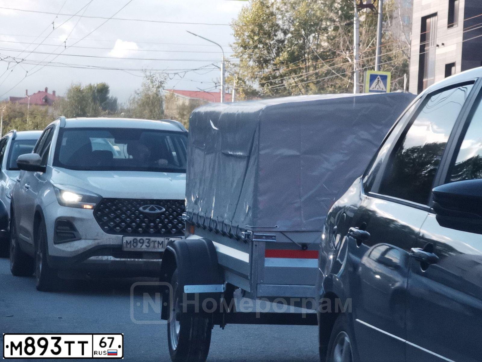 Фото автомобиля BMW W SERIE 3, 2018 — госномер М893ТТ67. Цвет: ЧЕРНЫЙ