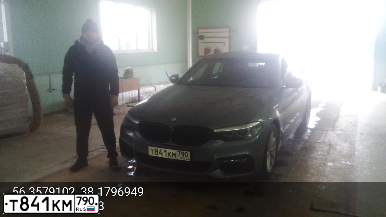 Фото автомобиля BMW 520D XDRIVE, 2018 — госномер М512ОА797. Цвет: СЕРЫЙ