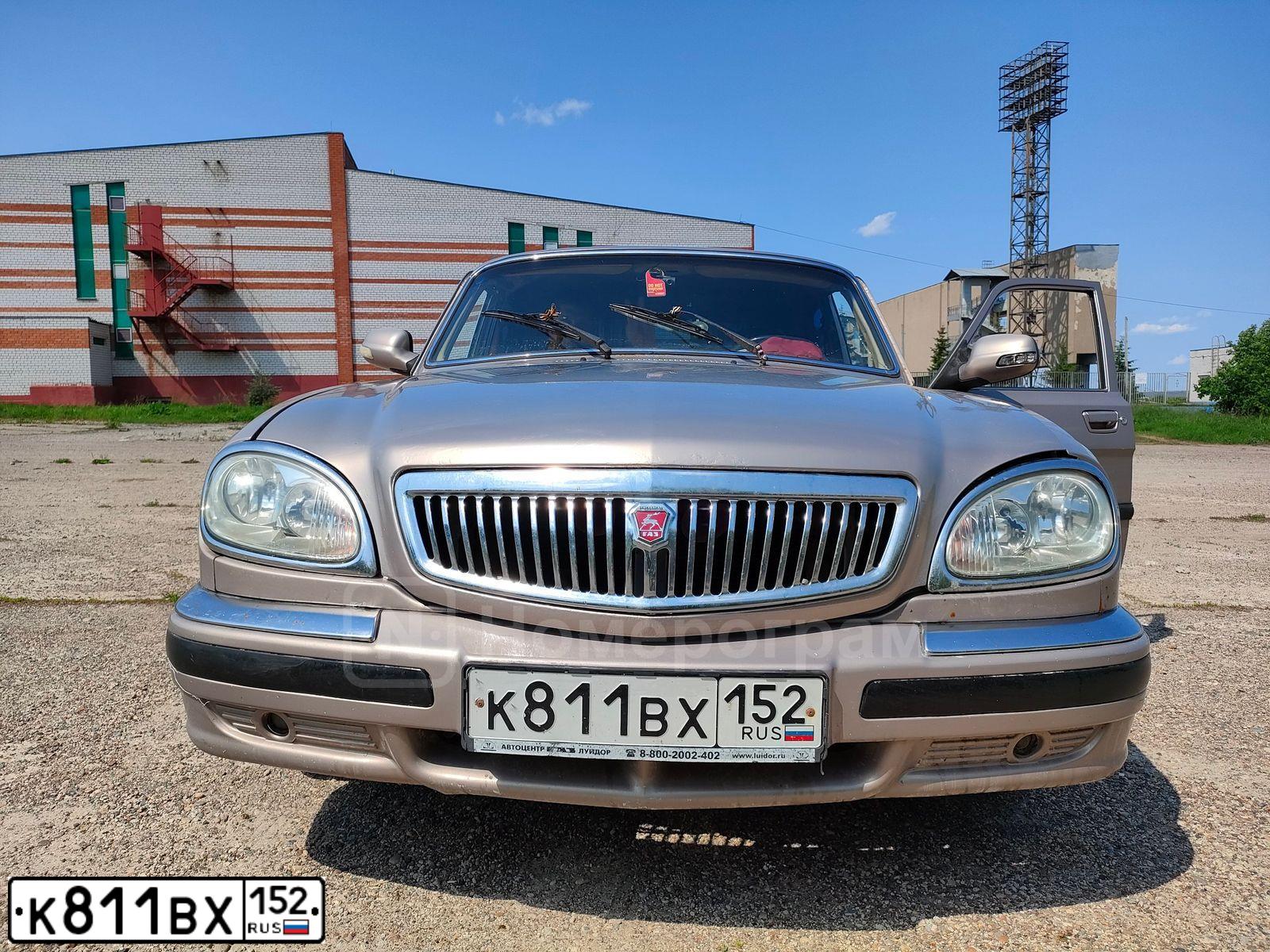 Фото автомобиля GAZ 3110, 2006 — госномер Р787АЕ716. Цвет: ЛАСВЕГАС