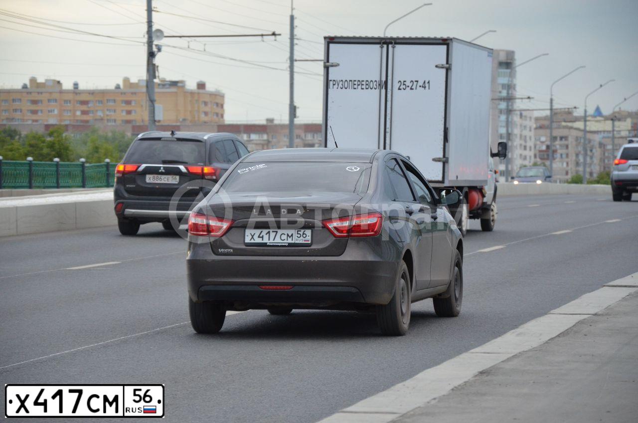 Фото автомобиля LADA VESTA, 2018. Цвет: Коричневый