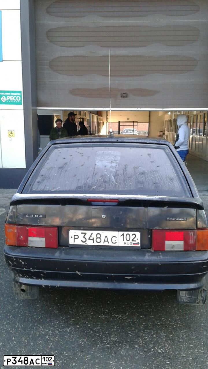 Фото автомобиля LADA 2114 SAMARA, 2007 — госномер А982ТТ126. Цвет: ЧЕРНЫЙ