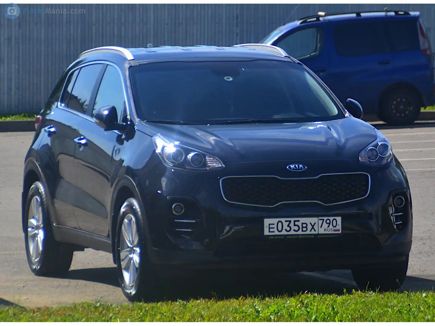 Фото автомобиля KIA SPORTAGE, 2017 — госномер К263ТО193. Цвет: ЧЕРНЫЙ ПЕРЛАМУТР