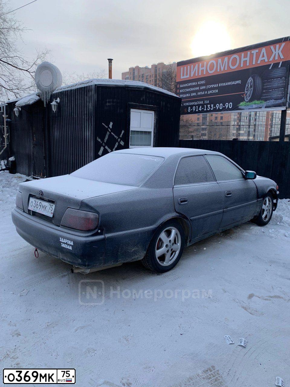 Фото автомобиля TOYOTA CHASER, 1984 — госномер О369МК75