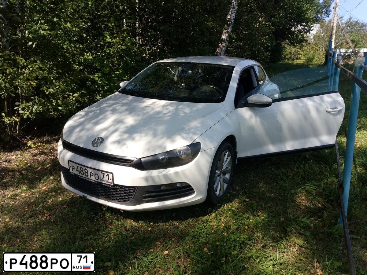 Фото автомобиля VOLKSWAGEN SCIROCCO, 2011 — госномер В637ВМ01