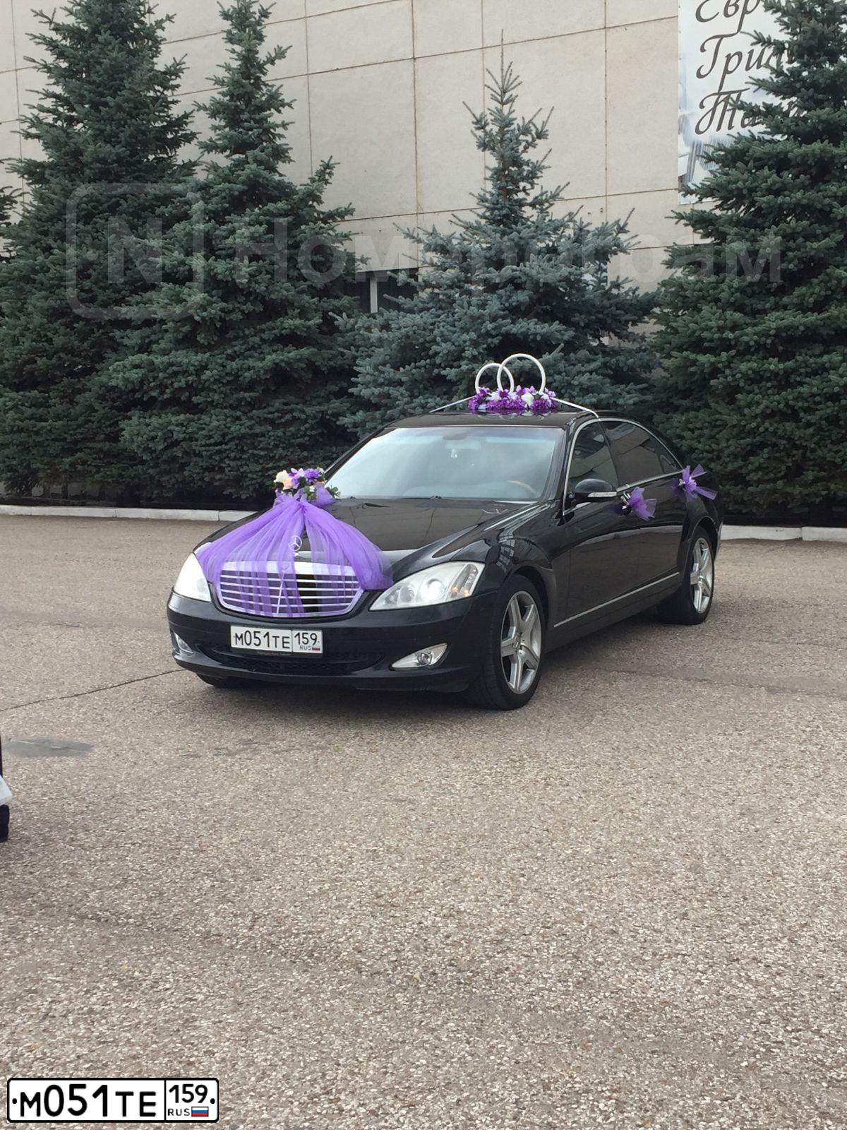 Фото автомобиля MERCEDES S-KLASSE, 2006 — госномер К500ВА702. Цвет: ЧЕРНЫЙ
