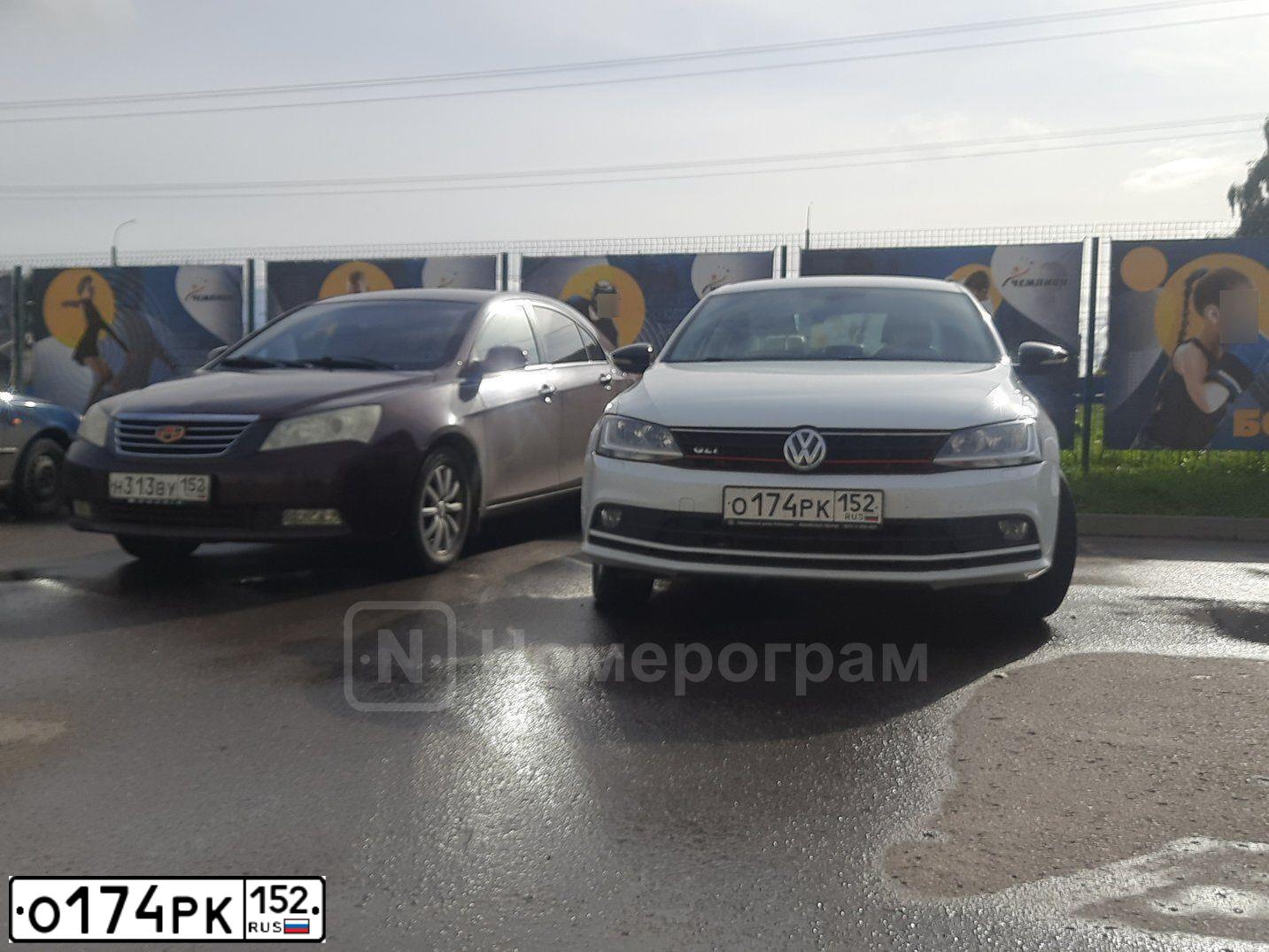 Фото автомобиля VOLKSWAGEN JETTA, 2017 — госномер О174РК152. Цвет: БЕЛЫЙ